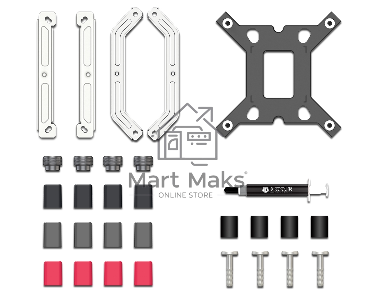 Кулер для процессора ID-COOLING FROZN A410 DW белый 120мм алюминий+медь 2000rpm 30db 4-pin 220W 152мм
