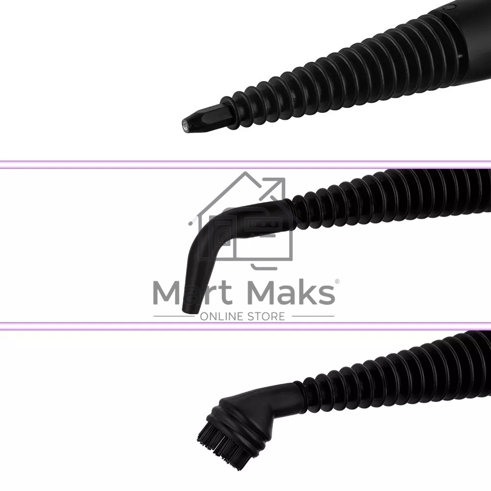 Пароочиститель ручной KITFORT KT-9138-3 черно-желтый, 1050 Вт