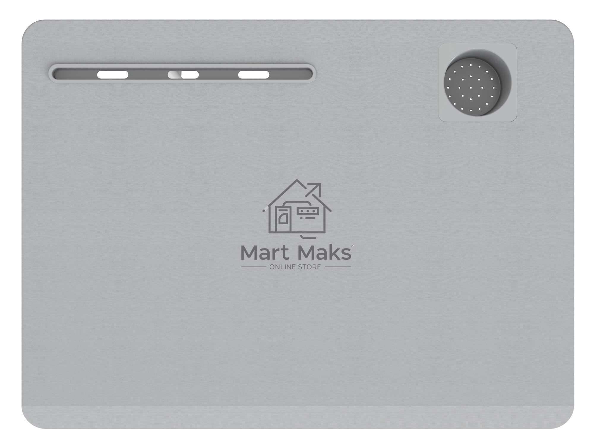 Стол для ноутбука Cactus VM-FDS101B столешница МДФ серый 70x52x106см (CS-FDS101WGY)