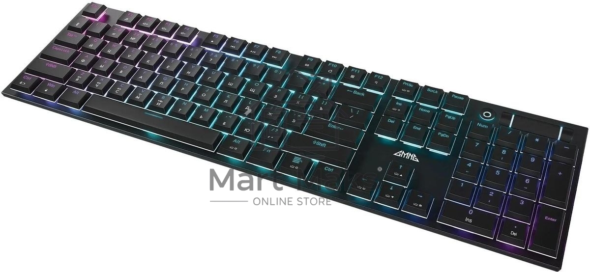 Клавиатура GMNG GG-KB783XPW (1910520) беспроводная, USB, Bluetooth/Радиоканал, черный
