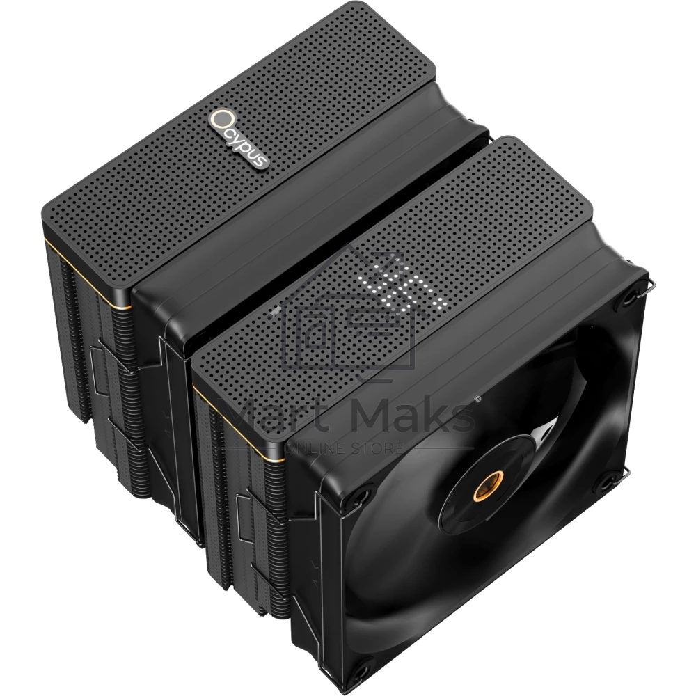 Кулер Ocypus Iota A62 BK Iota-A62-BK черный 120мм алюминий+медь 2000rpm 29db 4-pin 260W 158мм