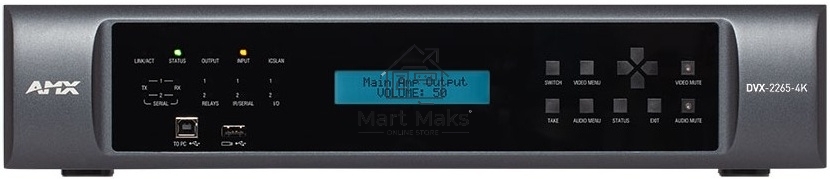 Презентационный коммутатор 6х2 HDMI 4K/60 FG1906-0201 AMX DVX-2265-4K