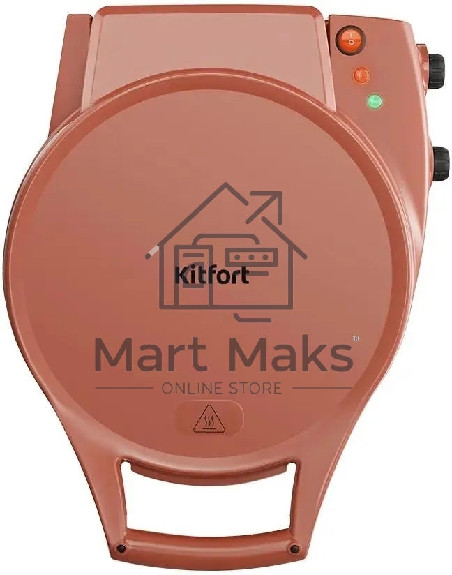 Пиццамейкер Kitfort КТ-4636 1800Вт коричневый/черный