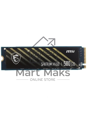 Накопитель SSD MSI PCIE 4.0 NVME M.2 500Gb SPATIUM M450 500Gb V1