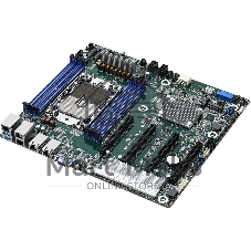 Серверная материнская плата ASRock SPC741D8-2L2T/BCM, 1xLGA4677, Intel C741, 8xDDR5, 0xSATA, 2xM.2, 4xPCIe 5.0 x16, 1xVGA, 2x1Gb LAN, 2x10Gb LAN, IPMI, 2xUSB-A 5Gbps, SSI CEB