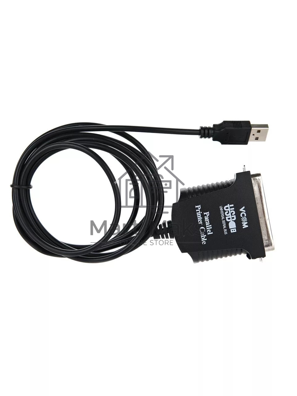Кабель AM/LPT 1.8м VCOM адаптер USB -> LPT (прямое подключение к LPT порту принтера), VUS7052