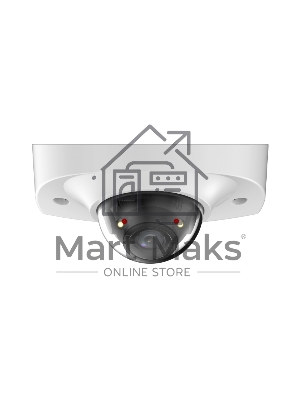 Уличная мини-купольная IP-видеокамера DAHUA DH-IPC-HDBW2449FP-AS-IL-0360B Smart Dual Light с ИИ 4Мп, 1/2.9” CMOS, объектив 3.6мм, видеоаналитика, ИК до 30м, LED до 30м, IP67, корпус: металл