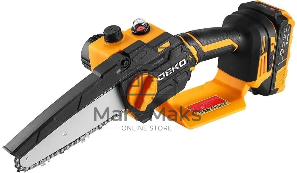 Пила цепная аккумуляторная DEKO DKCHS 20-6 PRO, 4