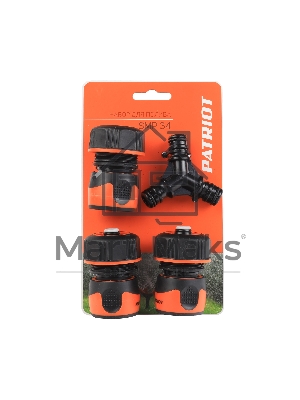 Набор для полива PATRIOT SMP-34,4 предмет,PP+TPR,рифленные поверхности