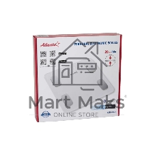 Весы напольные электронные Atlanta ATH-6163 (белый)