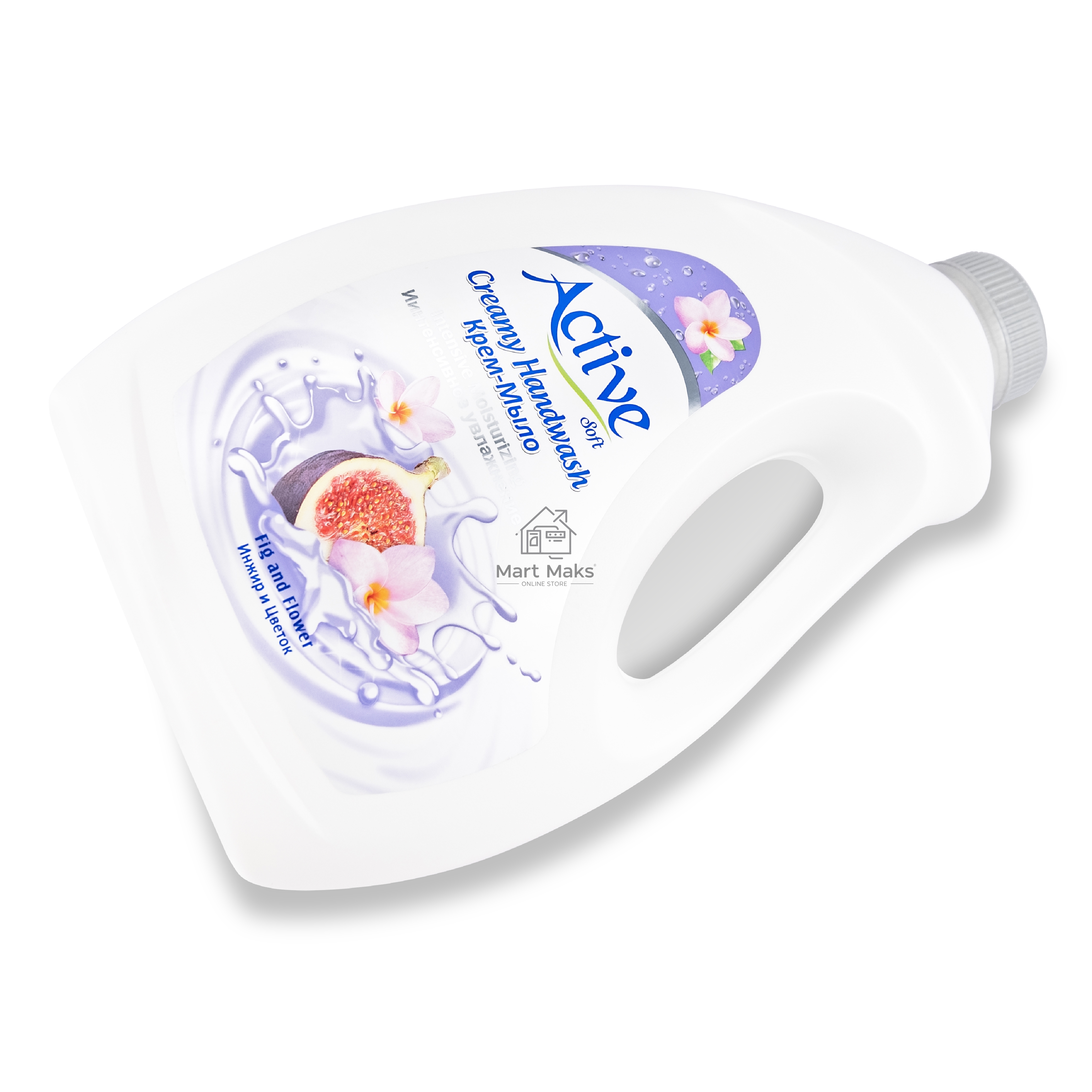 Жидкое крем-мыло Active с витамином B5 Инжир, 2000 мл, Purple (511801646)