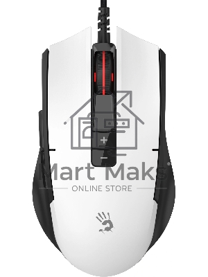 Мышь проводная A4Tech Bloody ES8 белый, 6000 dpi, USB, кнопки - 7