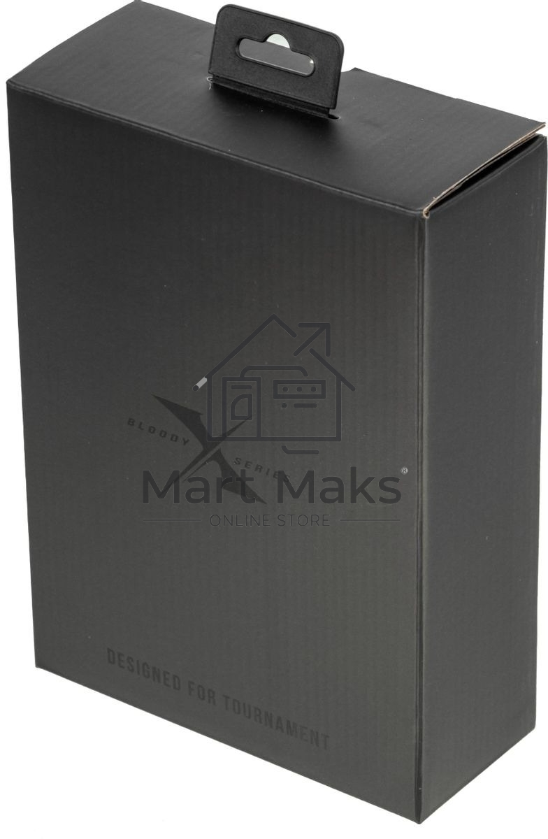 Мышь проводная A4Tech Bloody X5 Max черный, 10000 dpi, USB, кнопки - 9