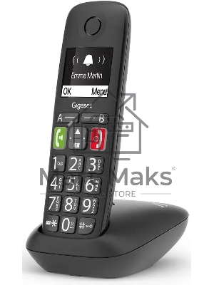 Радиотелефон Dect Gigaset E290 SYS черный АОН