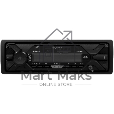 Автомагнитола Sony DSX-A410BT, 1 DIN, Bluetooth, USB Type-A, AUX, съёмная панель