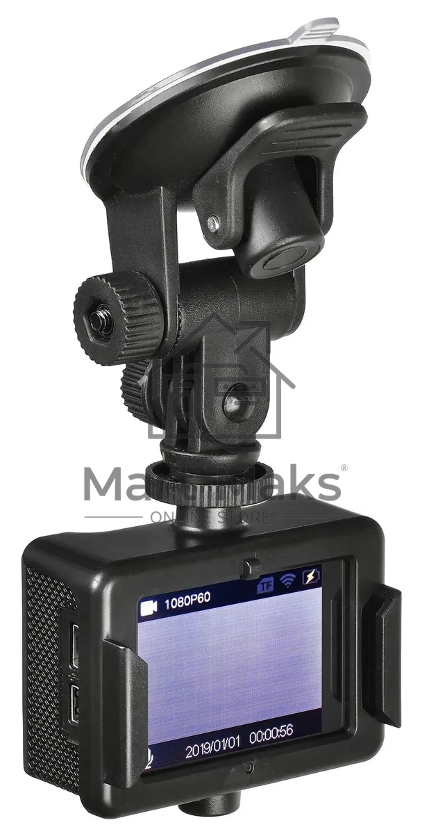 Видеорегистратор Digma FreeDrive Action 4K WiFi черный 8Mpix 2160x3840 2160p 140гр.