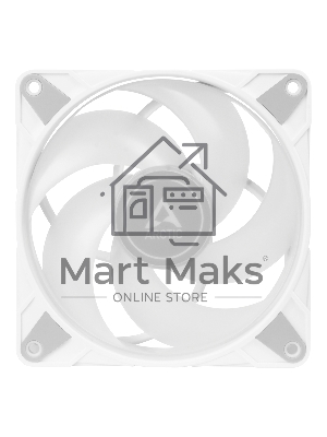 Вентилятор для корпуса Arctic P12 PWM PST A-RGb белый, 120 мм, 2000 об/мин, 22.5 дБ, 4 pin