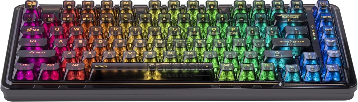 Клавиатура Redragon Elf Pro (71742) беспроводная, USB, Bluetooth/Радиоканал, черный