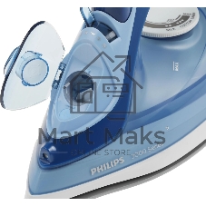 Утюг Philips DST3031/20 голубой, 2400 Вт, 40 г/мин, 180 г/мин, 300 мл