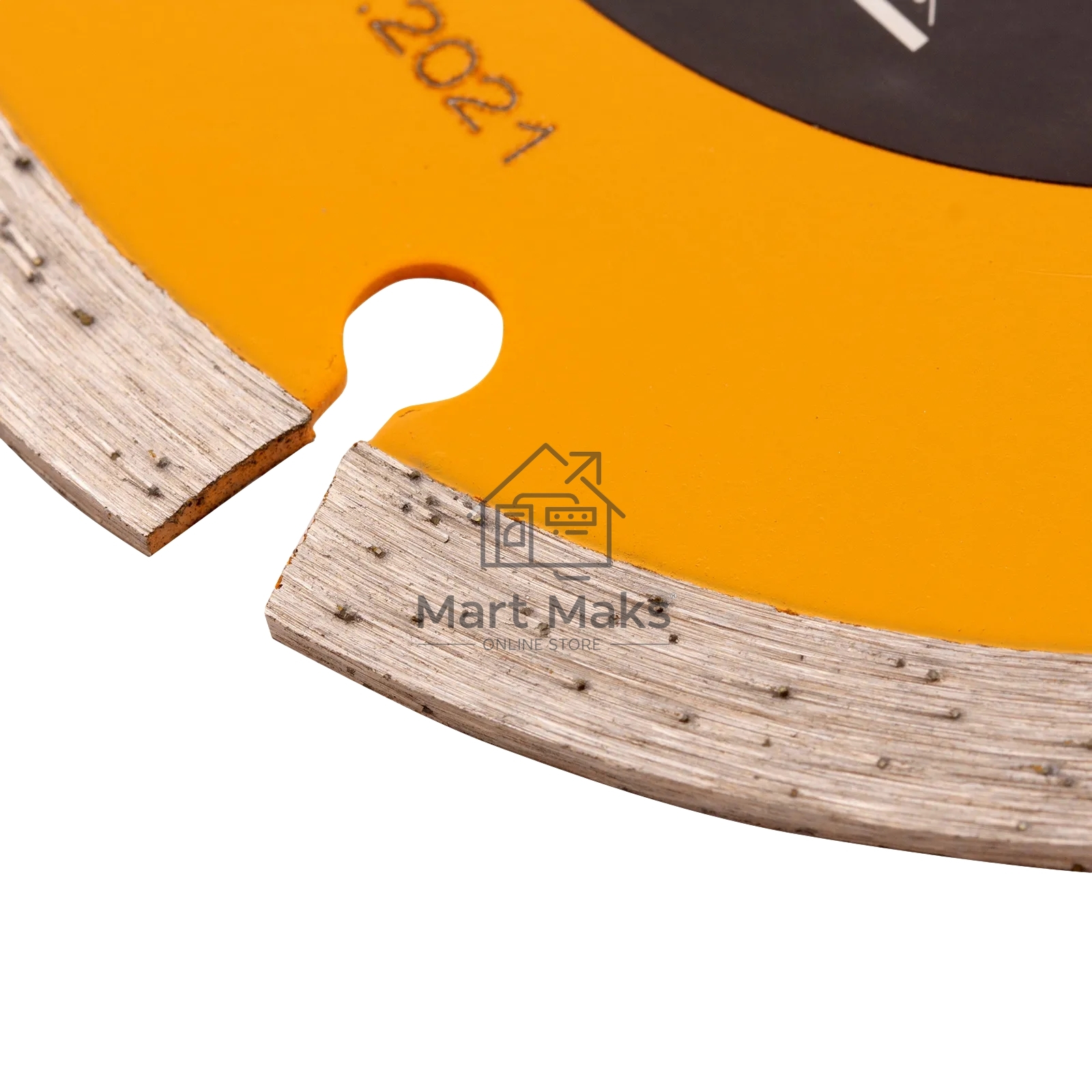 Диск алмазный отрезной Denzel ф125 х 22,2 мм, Сегментный, сухое резание