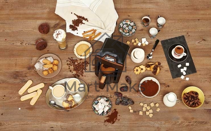 Кофеварка Gorenje ATCM730T медный/черный, исп. кофе - молотый, 0.27 л, 730 Вт.