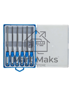 Набор надфилей ЗУБР Профи 6 шт 140 мм, в боксе