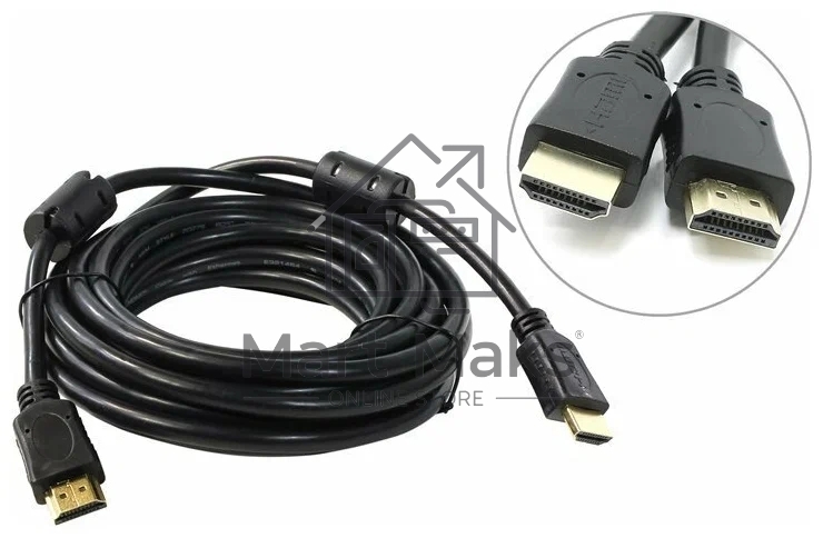 Кабель HDMI 5bites Кабель 5bites APC-014-030 HDMI M / HDMI M V1.4b, высокоскоростной, ethernet+3D, зол.разъемы, ферр.кольца, 3м.