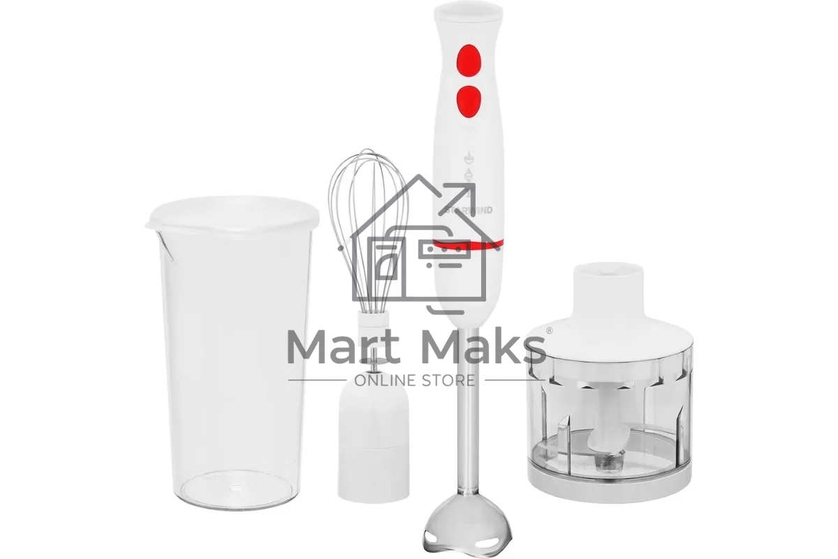 Блендер погружной Starwind SBP2242 500Вт белый/оранжевый