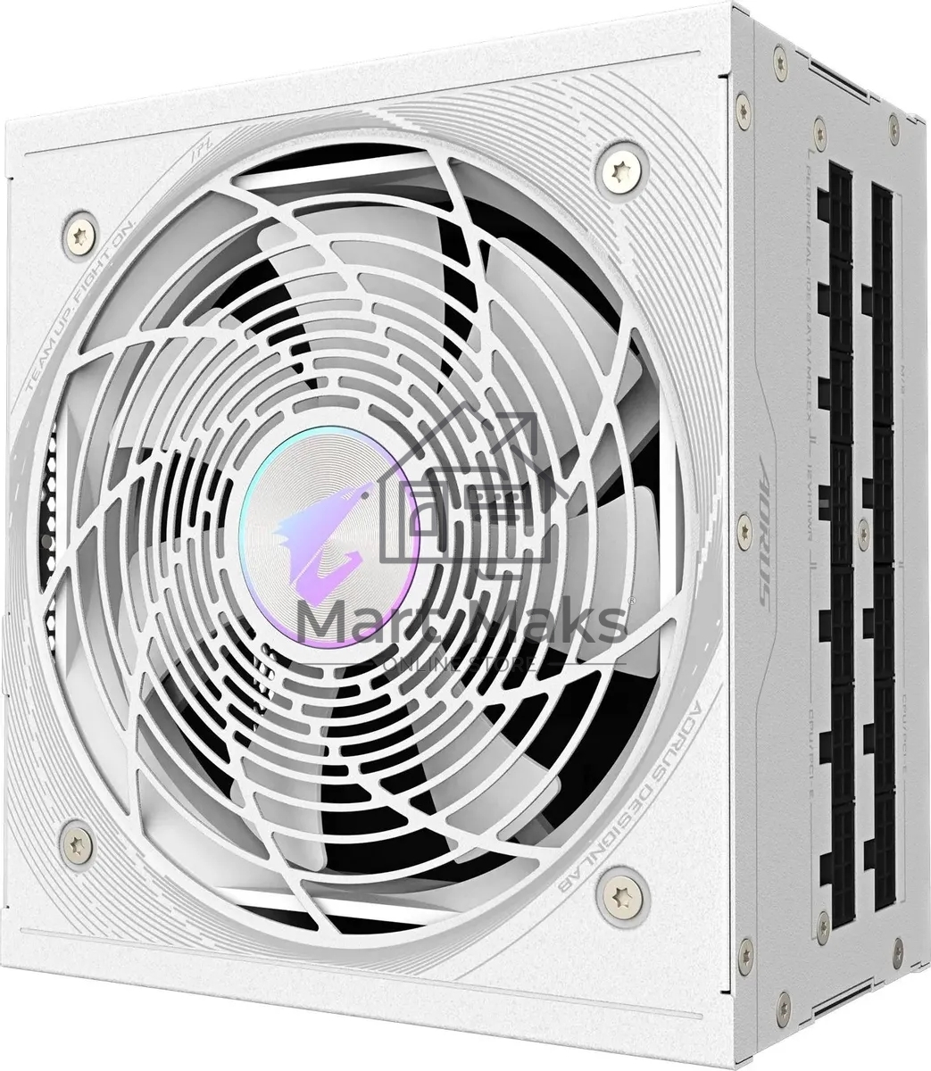 Блок питания Gigabyte ATX 1000W GP-AE1000PM PG5 ICE Gen.5 80 PLUS platinum (20+4pin) APFC 120мм fan 16xSATA Cab Manag RTL