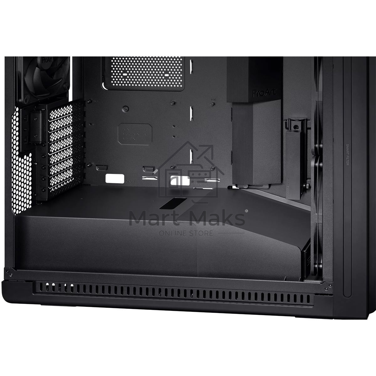 Корпус ASUS PROART PA602 TG ARGB черный PA602/BLK/TG (90DC00J0-B09000)
