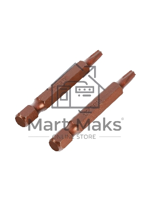 Бита EDGE by PATRIOT T20, сталь S2, длина 50 мм, 2шт в блистере