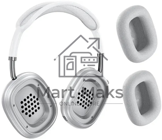 Наушники накладные Hoco W65 серебристый беспроводные bluetooth оголовье (50335)