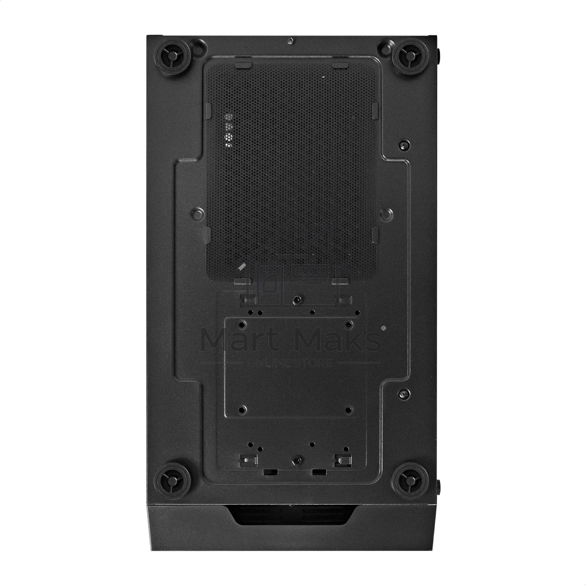 Компьютерный корпус Miditower ExeGate EVO-5001A-700NPX (ATX, БП 700NPX с вент. 12 см, 2*USB+1*USB 3.0+HD Audio, черный, 3 вент.12см с RGb подсветкой, боковая панель - закаленное стекло)