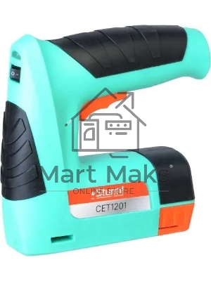 Степлер аккумуляторный Sturm! CET1201 скобы тип 53: 11.4мм 4-10мм гвозди тип 47: 14мм