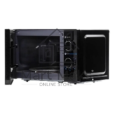 Микроволновая печь HOME HMM207BB черный, 20 л, 700 Вт, переключатели — поворотный механизм