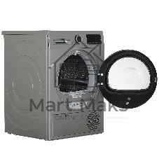 Сушильная машина Bosch WQG1420XME серый, 9 кг, сушка - конденсационная, программ - 15, 59.8 x 84.2 x 64.8 см