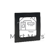 Рамка EKF EXM-G-302-30 Стокгольм PROxima 1-ая, черный
