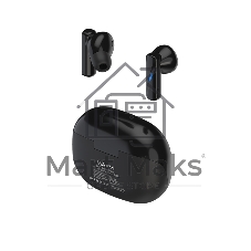 Беспроводные наушники Maxvi MHF-120BT черные TWS\LCD\Sensor\200мАч\5.4\кабель Type-C