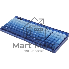 Клавиатура беспроводная Redragon Garen Pro RU RGb, бел/син, градиент,BT+2.4