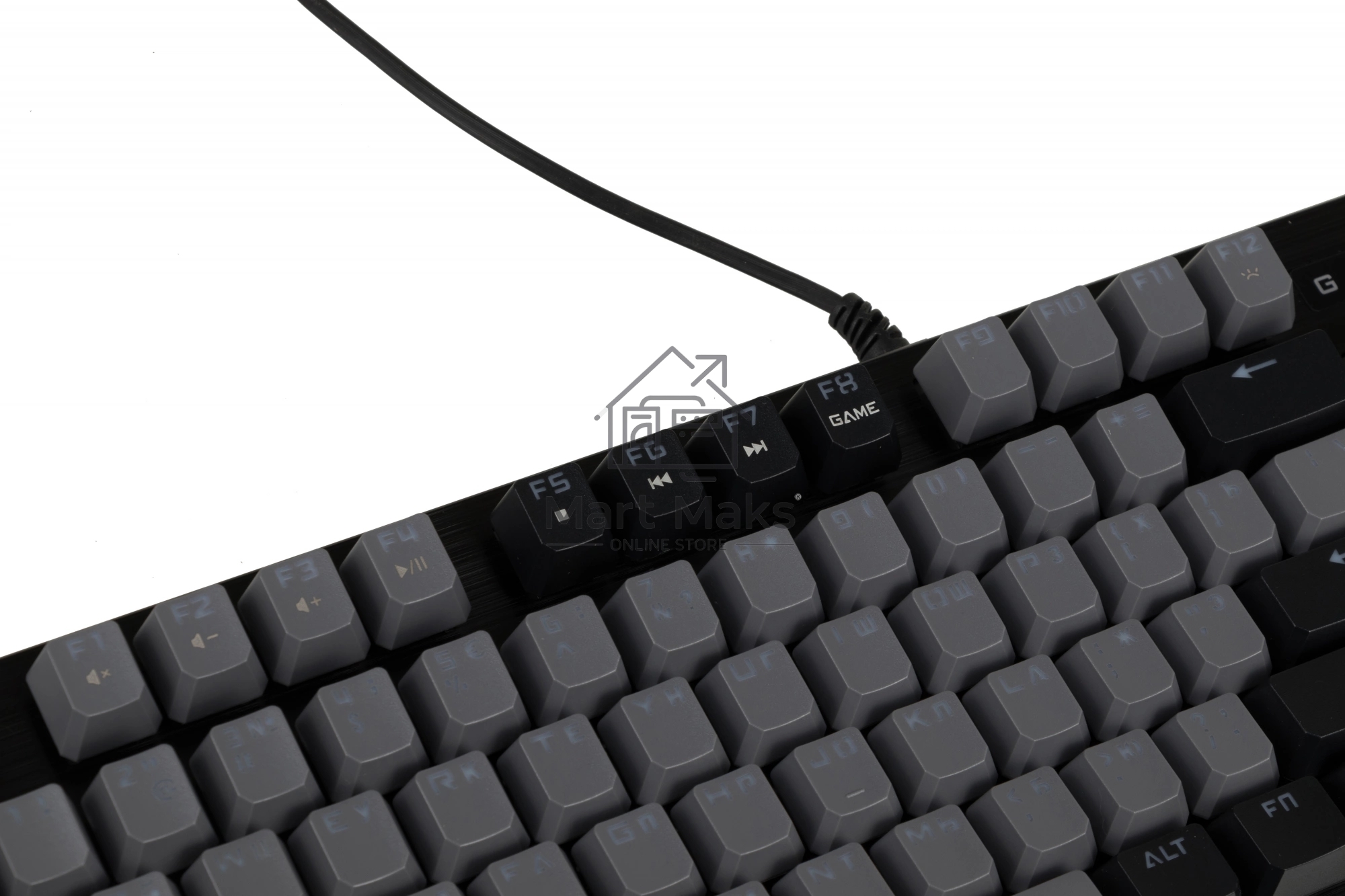 Клавиатура проводная A4Tech Bloody B828N USB черный/серый