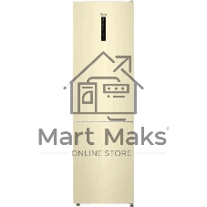 Холодильник Haier CEF538CCG бежевый двухкамерный 263/105л морозилка снизу, No Frost