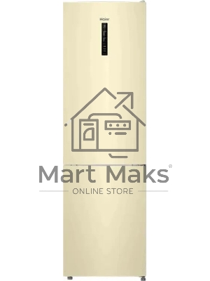 Холодильник Haier CEF538CCG бежевый двухкамерный 263/105л морозилка снизу, No Frost