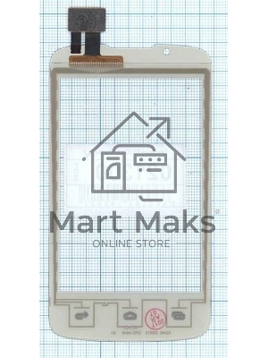 Сенсорное стекло (тачскрин) для Fly IQ436 Era Nano 3, белое