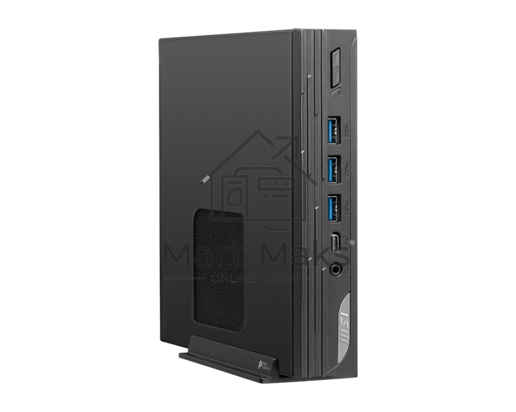 Компьютер Мини ПК MSI Pro DP10 12M Mini Core i3-1215U (1.2GHz), 8Gb DDR4 SO-DIMM, 256GB SSD M.2, Intel UHD Graphics 730, noDVD, WiFi, BT, 120W, VESA, COM Port, noOS, 1y war-ty (9S6-B0A621-217)