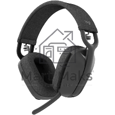 Гарнитура Logitech ZONE Vibe 100 серый, беспроводная, Bluetooth, до 20 ч