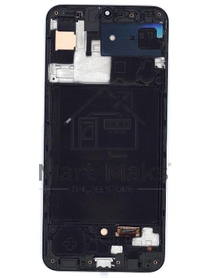 Дисплей для Samsung Galaxy A30S SM-A307F в сборе с тачскрином и рамкой (TFT), черный