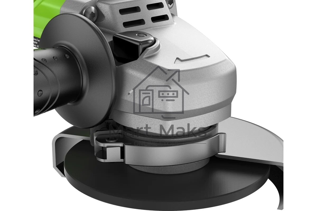 Угловая шлифовальная машина аккумуляторная GreenWorks GD24AGk4, 24V, бесщеточная, c 1хАКБ 4 Ач и ЗУ в сумке (3200207UB)