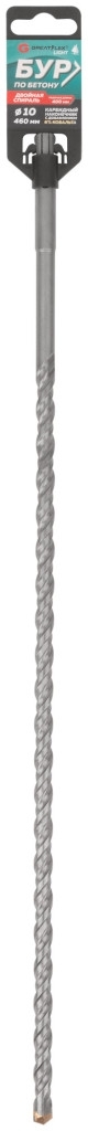 Бур по бетону, SDS-Plus, GreatFlex Light, 10x460 мм