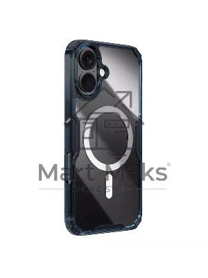 Чехол Nature TPU Pro Magnetic Case, синий, (AP iP16 Plus)