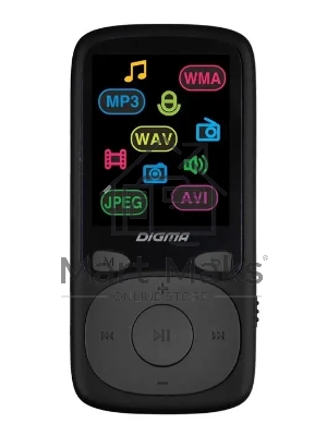 Плеер Hi-Fi Flash Digma B4 8Gb черный/1.8